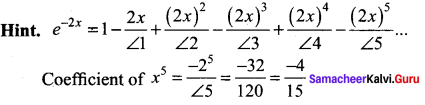 Samacheer Kalvi 11th Maths Solutions Chapter 5 Binomial Theorem, Sequences and Series Ex 5.5 50