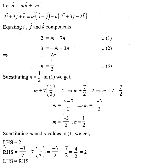Samacheer Kalvi 11th Maths Solutions Chapter 8 Vector Algebra - I Ex 8.2 17
