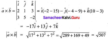 Samacheer Kalvi 11th Maths Solutions Chapter 8 Vector Algebra - I Ex 8.4 2