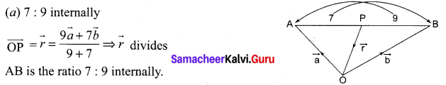 Samacheer Kalvi 11th Maths Solutions Chapter 8 Vector Algebra - I Ex 8.5 17