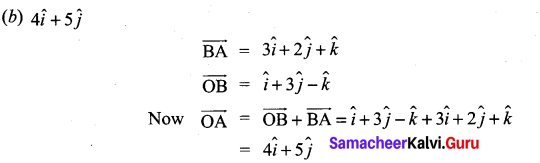 Samacheer Kalvi 11th Maths Solutions Chapter 8 Vector Algebra - I Ex 8.5 7