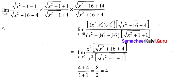 Samacheer Kalvi 11th Maths Solutions Chapter 9 Limits and Continuity Ex 9.2 16