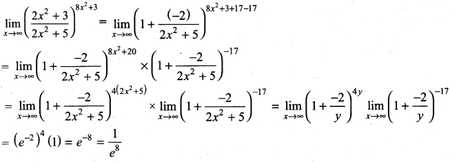 Samacheer Kalvi 11th Maths Solutions Chapter 9 Limits and Continuity Ex 9.4 8