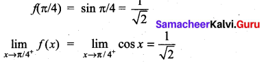 Samacheer Kalvi 11th Maths Solutions Chapter 9 Limits and Continuity Ex 9.5 10