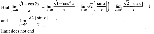 Samacheer Kalvi 11th Maths Solutions Chapter 9 Limits and Continuity Ex 9.6 6