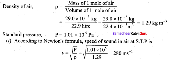 Samacheer Kalvi 11th Physics Solutions Chapter 11 Waves 215