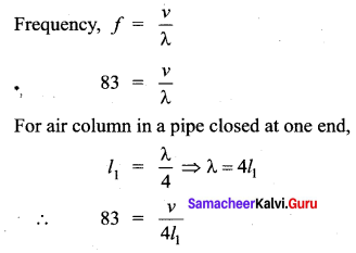Samacheer Kalvi 11th Physics Solutions Chapter 11 Waves 9