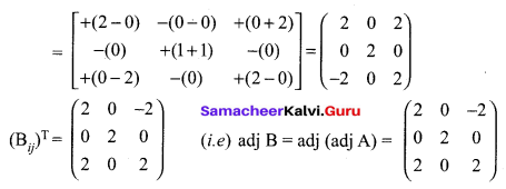 Samacheer Kalvi 12th Maths Solutions Chapter 1 Applications of Matrices and Determinants Ex 1.1 Q10.1