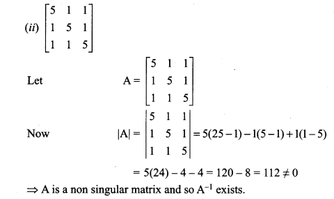 Samacheer Kalvi 12th Maths Solutions Chapter 1 Applications of Matrices and Determinants Ex 1.1 Q2.2