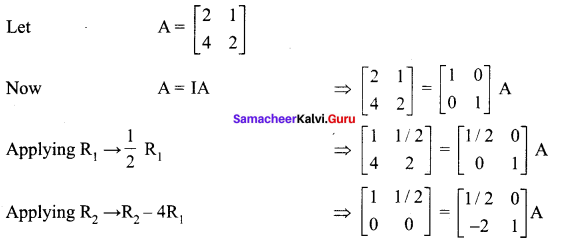 Samacheer Kalvi 12th Maths Solutions Chapter 1 Applications of Matrices and Determinants Ex 1.2 177