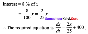 Samacheer Kalvi 12th Maths Solutions Chapter 10 Ordinary Differential Equations Ex 10.2 4