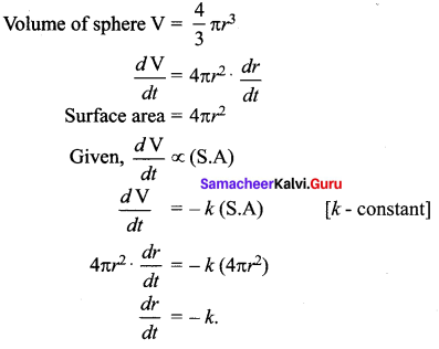 Samacheer Kalvi 12th Maths Solutions Chapter 10 Ordinary Differential Equations Ex 10.2 5