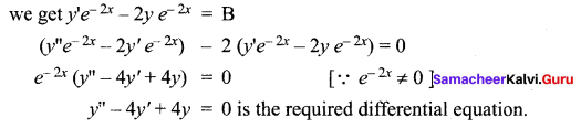 Samacheer Kalvi 12th Maths Solutions Chapter 10 Ordinary Differential Equations Ex 10.3 16