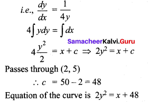 Samacheer Kalvi 12th Maths Solutions Chapter 10 Ordinary Differential Equations Ex 10.4 4