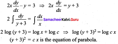 Samacheer Kalvi 12th Maths Solutions Chapter 10 Ordinary Differential Equations Ex 10.9 9