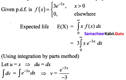 Samacheer Kalvi 12th Maths Solutions Chapter 11 Probability Distributions Ex 11.4 17