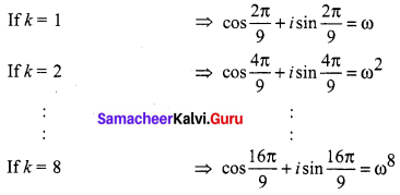Samacheer Kalvi 12th Maths Solutions Chapter 2 Complex Numbers Ex 2.8 Q7