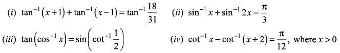 Samacheer Kalvi 12th Maths Solutions Chapter 4 Inverse Trigonometric Functions Ex 4.6 17