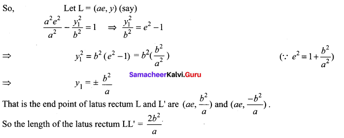 Samacheer Kalvi 12th Maths Solutions Chapter 5 Two Dimensional Analytical Geometry - II Ex 5.2 13