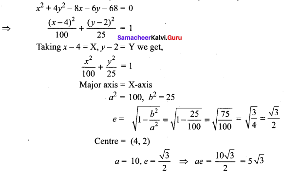 Samacheer Kalvi 12th Maths Solutions Chapter 5 Two Dimensional Analytical Geometry - II Ex 5.2 42