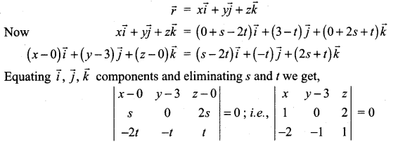 Samacheer Kalvi 12th Maths Solutions Chapter 6 Applications of Vector Algebra Ex 6.7 22