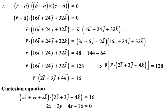 Samacheer Kalvi 12th Maths Solutions Chapter 6 Applications of Vector Algebra Ex 6.7 8