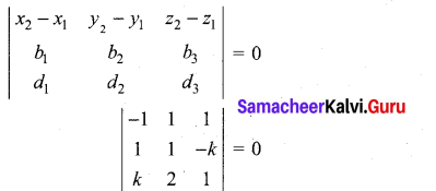 Samacheer Kalvi 12th Maths Solutions Chapter 6 Applications of Vector Algebra Ex 6.8 14