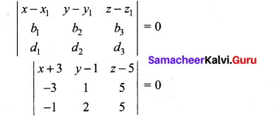 Samacheer Kalvi 12th Maths Solutions Chapter 6 Applications of Vector Algebra Ex 6.8 17