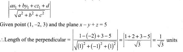 Samacheer Kalvi 12th Maths Solutions Chapter 6 Applications of Vector Algebra Ex 6.9 5