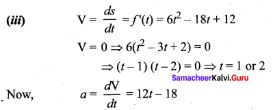 Samacheer Kalvi 12th Maths Solutions Chapter 7 Applications of Differential Calculus Ex 7.1 5