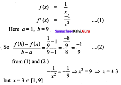 Samacheer Kalvi 12th Maths Solutions Chapter 7 Applications of Differential Calculus Ex 7.10 22