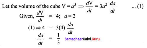 Samacheer Kalvi 12th Maths Solutions Chapter 7 Applications of Differential Calculus Ex 7.10 44