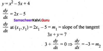 Samacheer Kalvi 12th Maths Solutions Chapter 7 Applications of Differential Calculus Ex 7.2 2