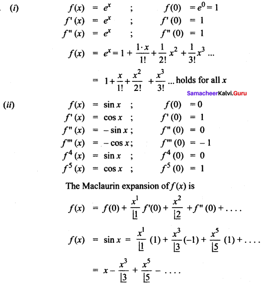 Samacheer Kalvi 12th Maths Solutions Chapter 7 Applications of Differential Calculus Ex 7.4 1
