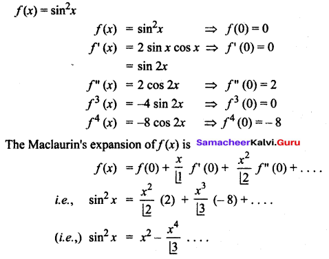 Samacheer Kalvi 12th Maths Solutions Chapter 7 Applications of Differential Calculus Ex 7.4 13
