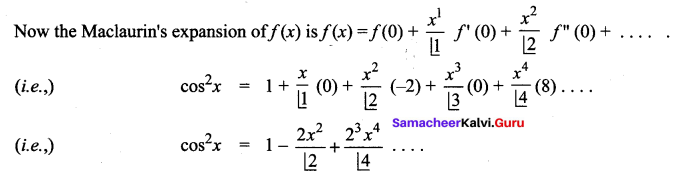 Samacheer Kalvi 12th Maths Solutions Chapter 7 Applications of Differential Calculus Ex 7.4 5