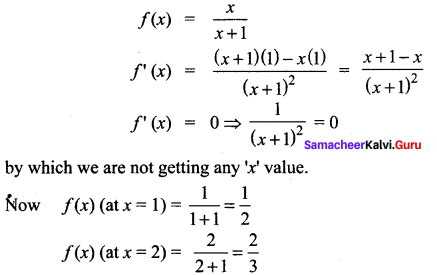 Samacheer Kalvi 12th Maths Solutions Chapter 7 Applications of Differential Calculus Ex 7.6 15