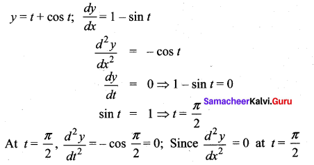 Samacheer Kalvi 12th Maths Solutions Chapter 7 Applications of Differential Calculus Ex 7.6 20