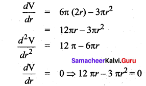 Samacheer Kalvi 12th Maths Solutions Chapter 7 Applications of Differential Calculus Ex 7.8 38
