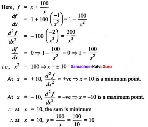 Samacheer Kalvi 12th Maths Solutions Chapter 7 Applications of Differential Calculus Ex 7.8 68
