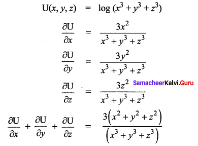 Samacheer Kalvi 12th Maths Solutions Chapter 8 Differentials and Partial Derivatives Ex 8.4 14