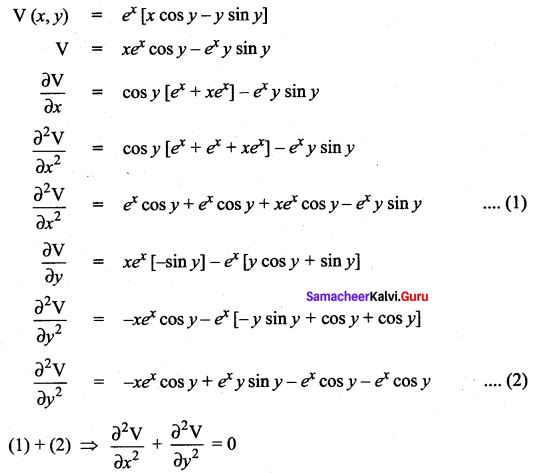 Samacheer Kalvi 12th Maths Solutions Chapter 8 Differentials and Partial Derivatives Ex 8.4 24