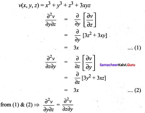 Samacheer Kalvi 12th Maths Solutions Chapter 8 Differentials and Partial Derivatives Ex 8.4 29