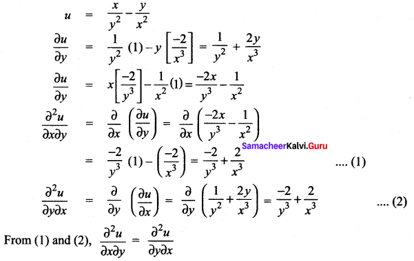 Samacheer Kalvi 12th Maths Solutions Chapter 8 Differentials and Partial Derivatives Ex 8.4 39