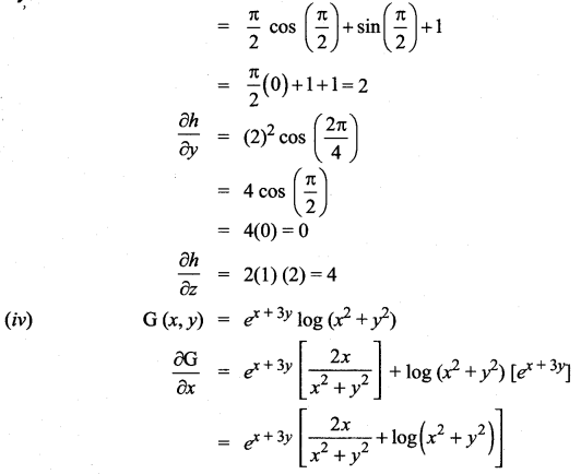 Samacheer Kalvi 12th Maths Solutions Chapter 8 Differentials and Partial Derivatives Ex 8.4 4