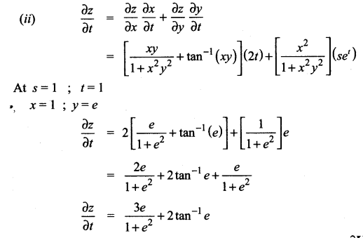 Samacheer Kalvi 12th Maths Solutions Chapter 8 Differentials and Partial Derivatives Ex 8.6 11