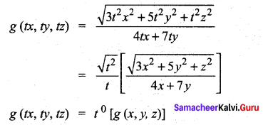 Samacheer Kalvi 12th Maths Solutions Chapter 8 Differentials and Partial Derivatives Ex 8.7 5