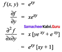 Samacheer Kalvi 12th Maths Solutions Chapter 8 Differentials and Partial Derivatives Ex 8.8 12