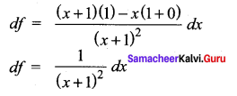 Samacheer Kalvi 12th Maths Solutions Chapter 8 Differentials and Partial Derivatives Ex 8.8 15