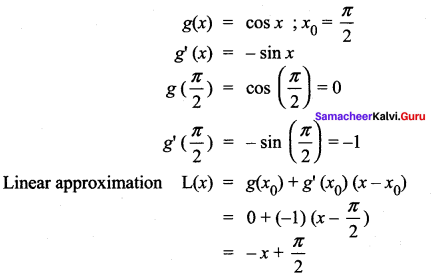 Samacheer Kalvi 12th Maths Solutions Chapter 8 Differentials and Partial Derivatives Ex 8.8 19